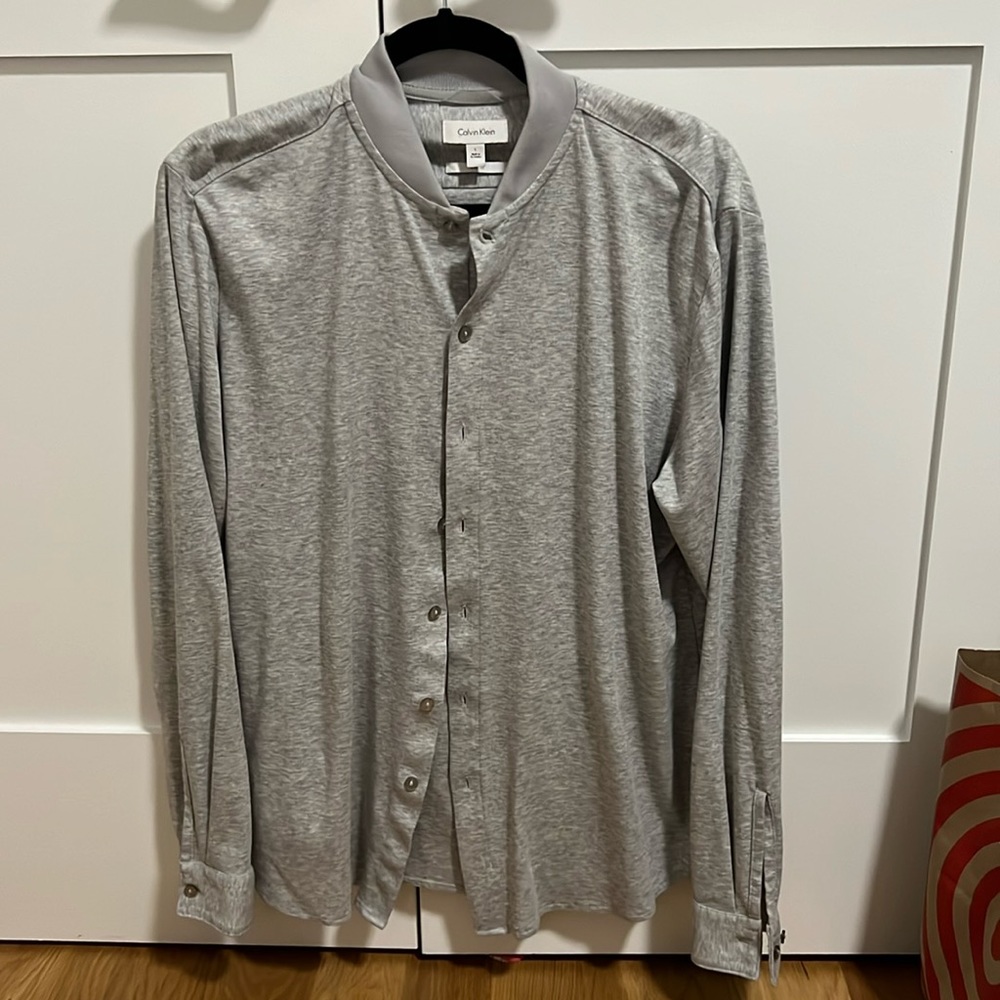 Calvin Klein bomber shirt